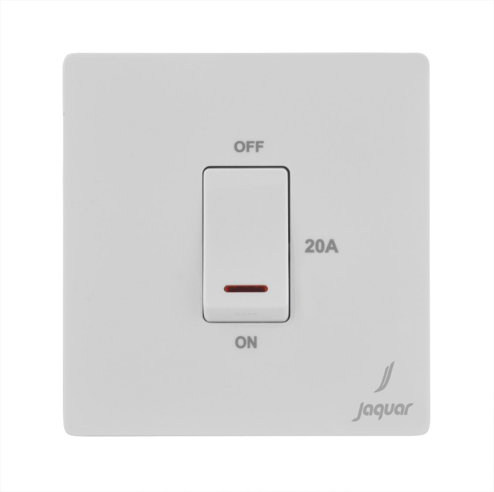 Picture of 20A Dp स्विच - वाइट