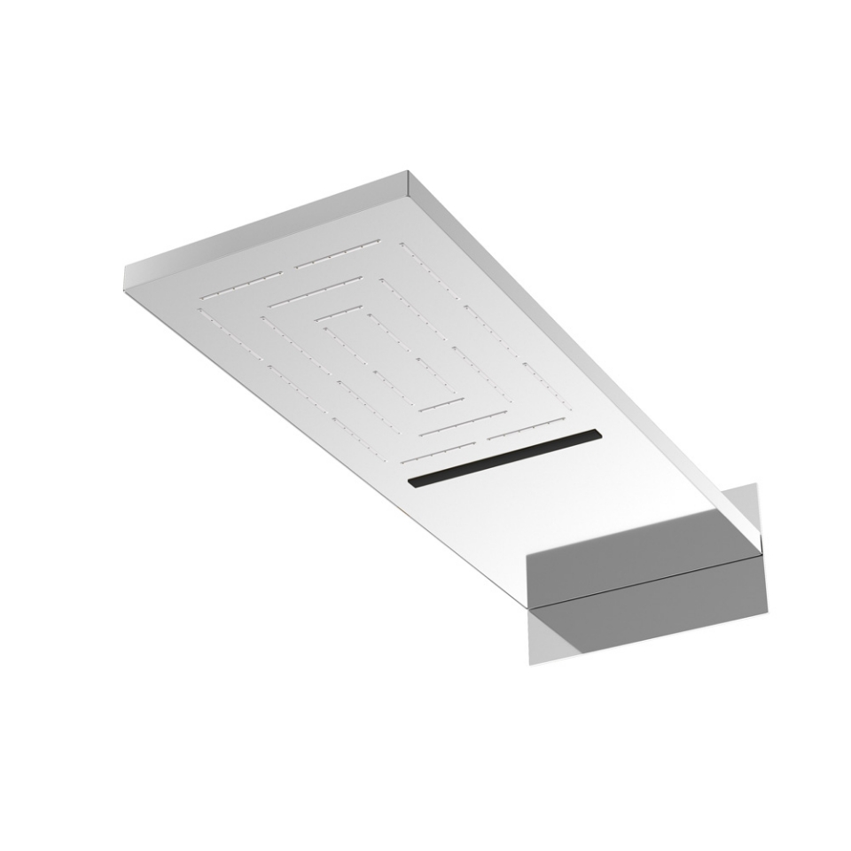 Picture of Water Fall Overhead Shower Flat Shape Dual Flow 